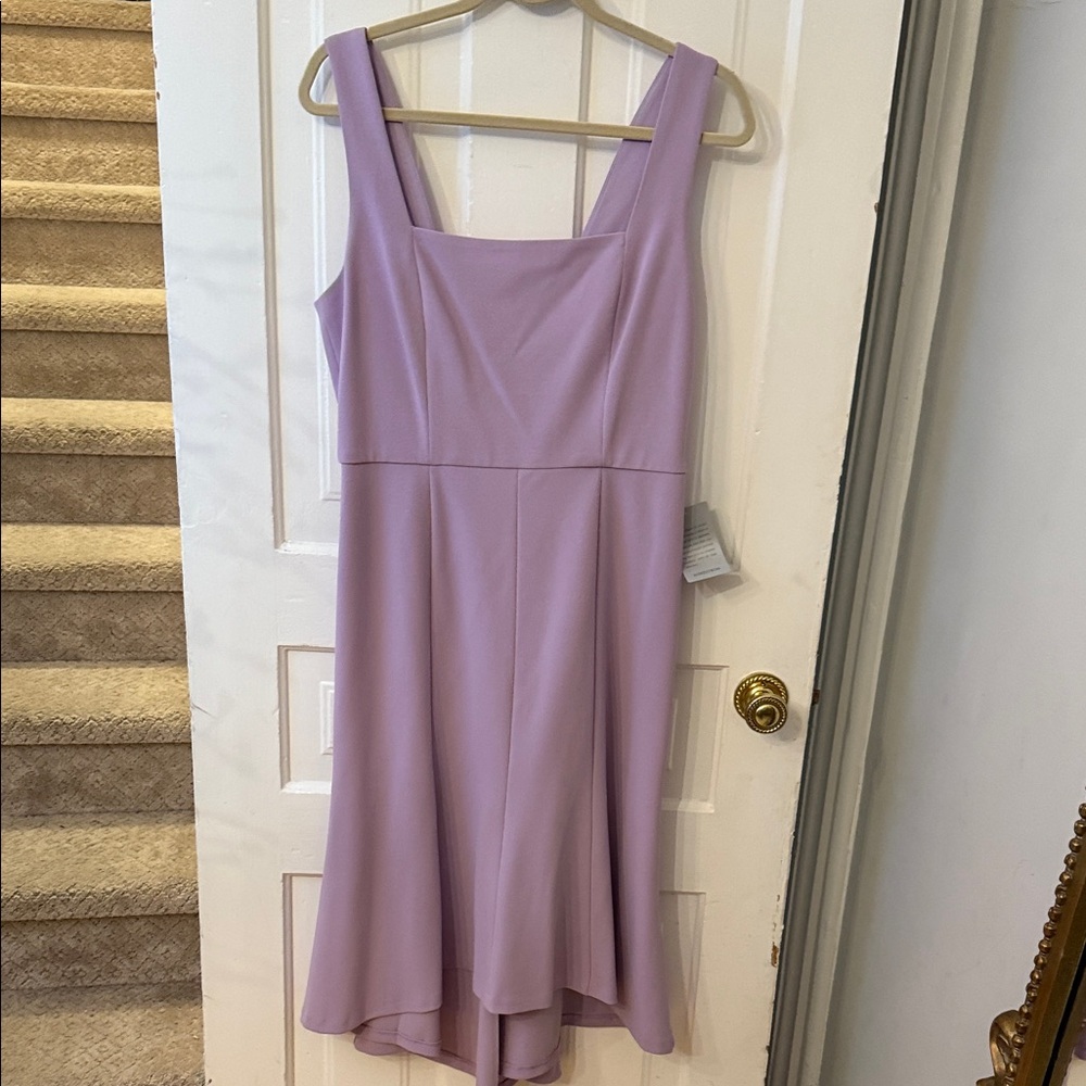 NEW NWT Donna Morgan Lilac High Low Dress